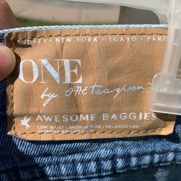 One teaspoon acid wash awesome baggies distressed jeans - Picture 5 of 7